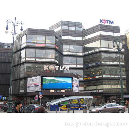 P8 Outdoor Full Color Advertising LED Display at Shopping Center